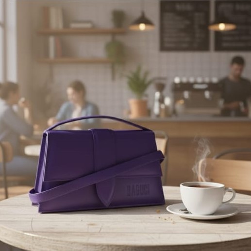 Classic Faux Leather Crossbody Bag