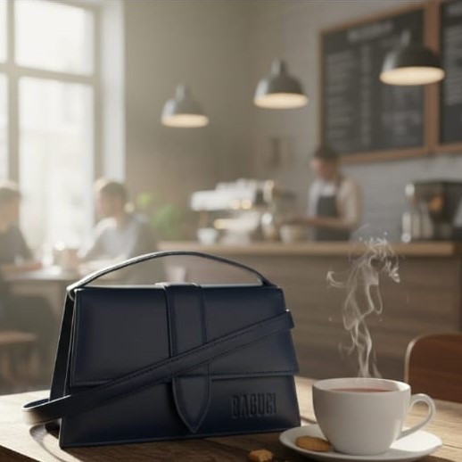 Classic Faux Leather Crossbody Bag